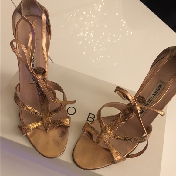 Manolo Blahnik vanusa size 35.5 - Picture 2 of 4